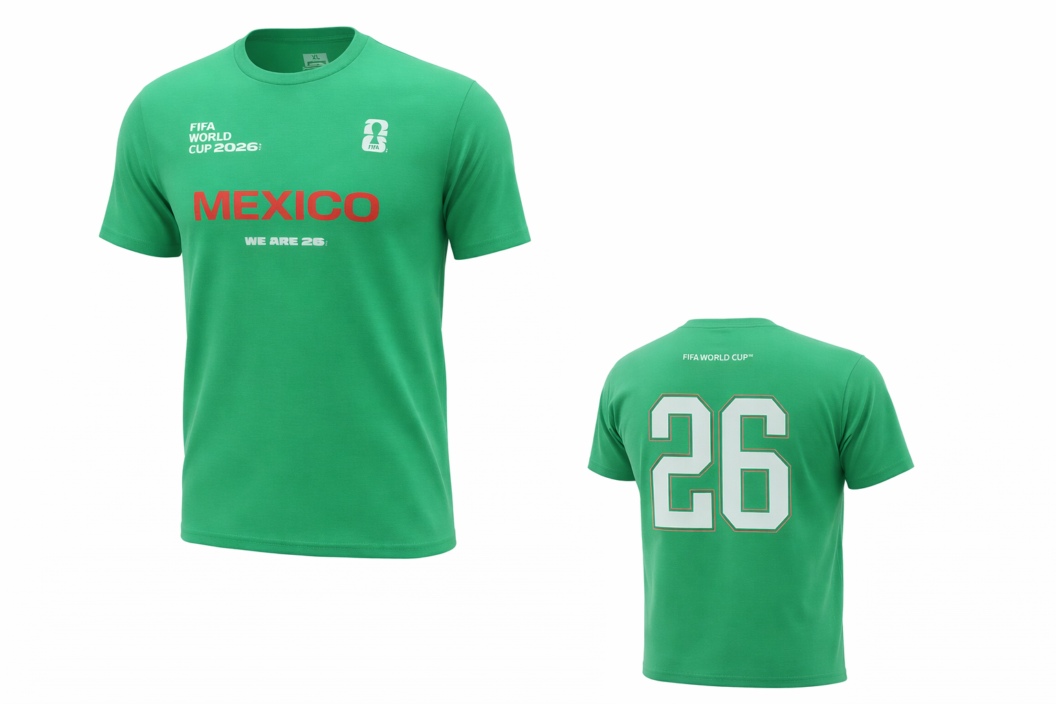 Mexico Green Fan Tee